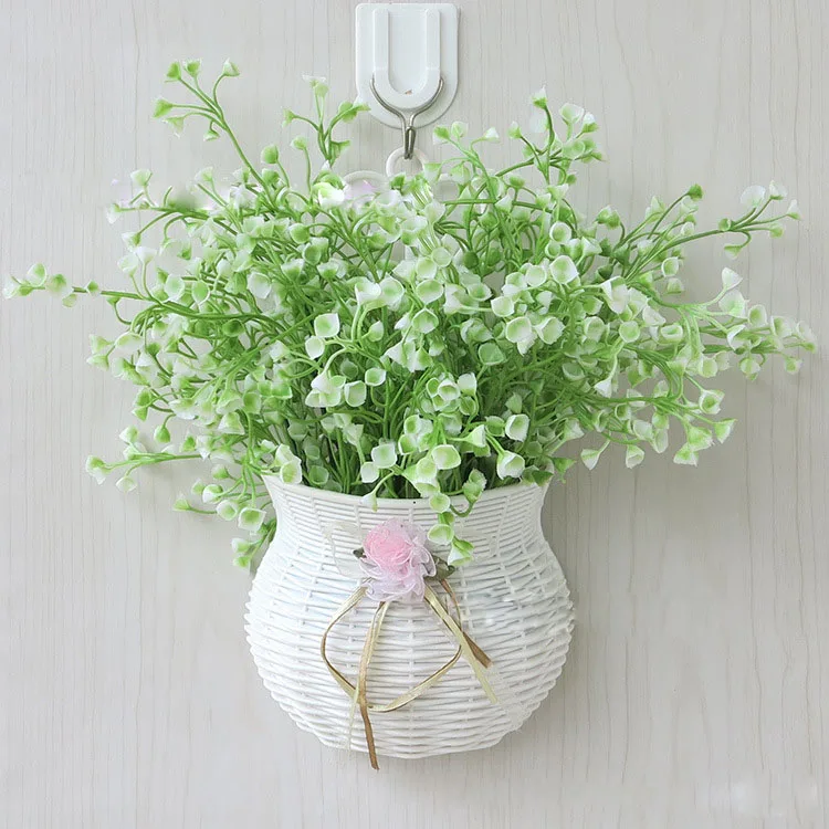 Artificial Valley Lily Bouquet Gypsophila Artificial Plants Plastic