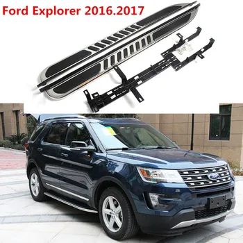 

For Ford Explorer 2016.2017 Auto Running Boards Side Step Bar Pedals High Quality Brand New Original Design Nerf Bars