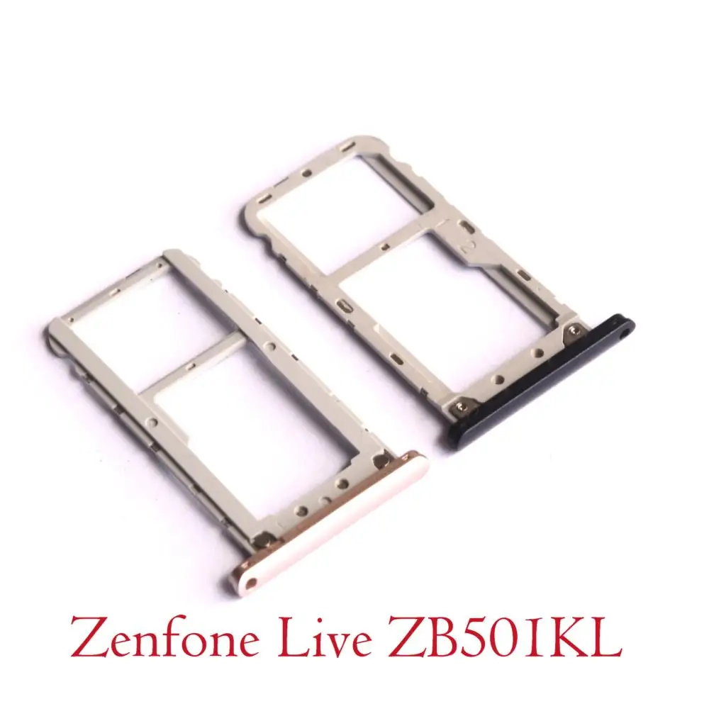 

New Sim Cards Adapters For ASUS Zenfone Live ZB501KL Sim Card Holder Tray Card Slot Replacement