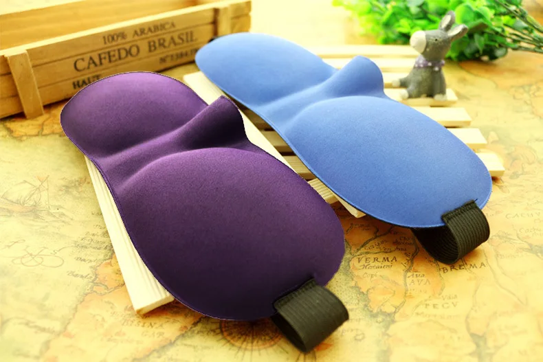 5 Colors 3D Comfort Sleep Rest Eye Mask Padded Shade Cover Travel Relax Aid Blindfolds Eye Comfort Care Beauty Tool TK-ing