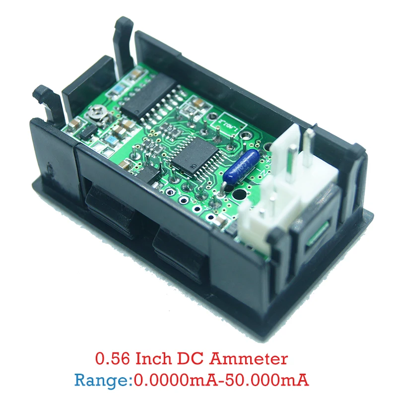 0,36 дюйма 5 бит/5-разрядный 0-5.0000mA/50,000ma/3.0000mA Высокоточный амперметр/измеритель тока