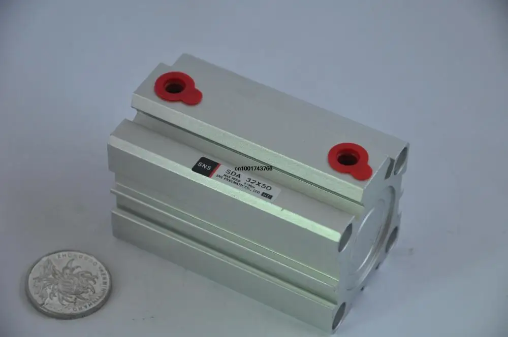 

SDA32*50 Rc1/8' compact cylinder SNS pnematic parts Airtac type actuator air cylinder Hydraulic cylinder SDA Series M14*1.5