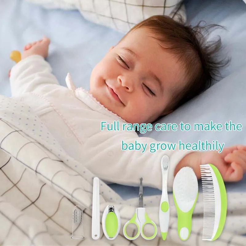 Baby Health Care Set Portable Newborn Baby Tool Kits Kids Grooming Kit Safety Cutter Nail Care