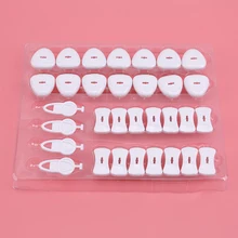 Дети электрические детская безопасность продукта крепежные крючки мощность шнур присоска с крючками мощность Разъем крюк Держатель настенная вешалка