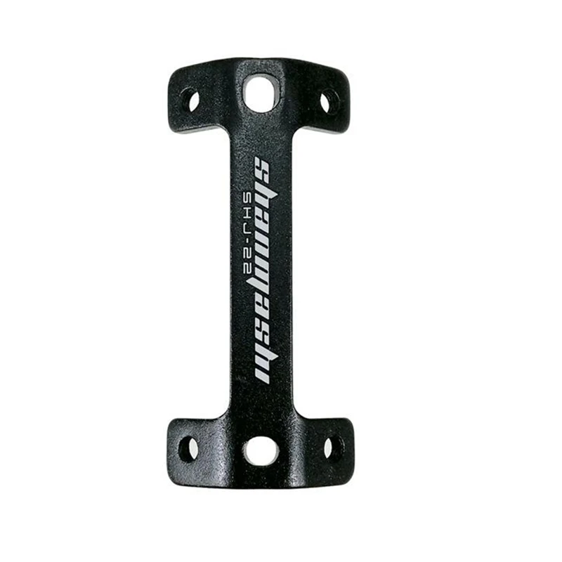 Shanmashi 1Pc Headed Bicycle Bottle Cage Extender Mountain Bike Water Bottle Holder Expander Frame - Цвет: black