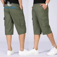 Мужские шорты Карго летние модные армейские военные тактические Homme Шорты повседневные многокарманные мужские мешковатые брюки плюс размер 5XL 6XL