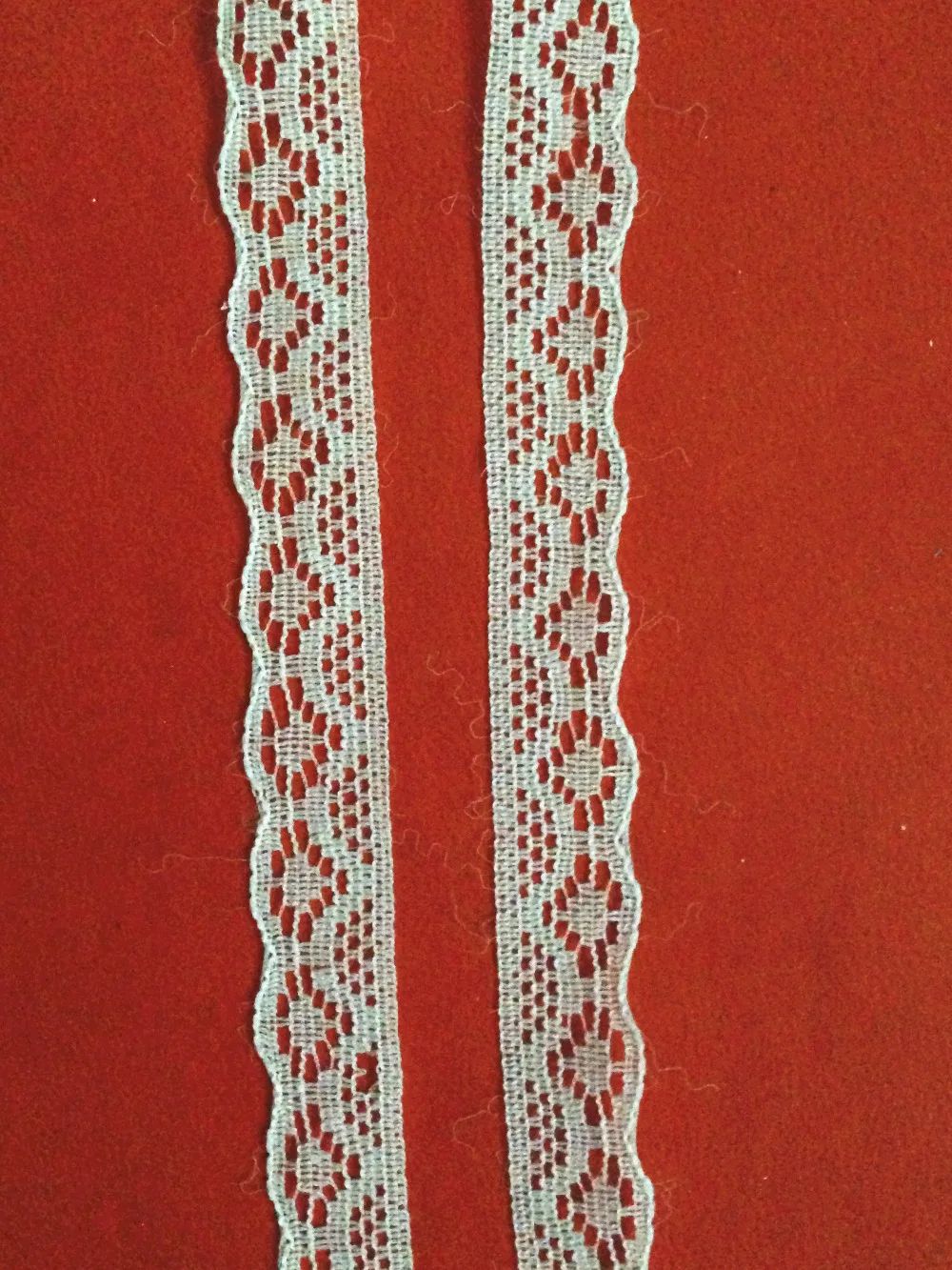 

12mm 0.47inch width 300meter/lot ivory lace trim DIY zakka craft headband handicaft Sewing garment wedding bridal deocration