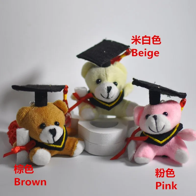 5CM plush graduation bear teddy bear 2