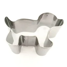 Маленький резак для печенья в форме собаки нож для бисквита Формочки Для Выпечки