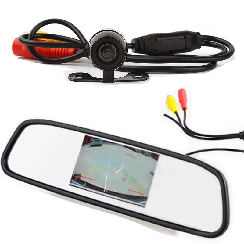 New 170 degree waterproof Mini Color CCD Reverse Backup Car ReaFront View font b Camera b