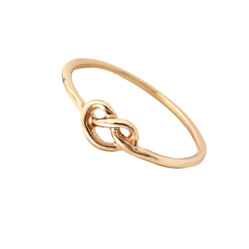 yiustar 10pcs/lot 2016 New Ring Beautiful Heart Knot Rings for Women Everyday Jewelry Infinity Statement R071 | Украшения и