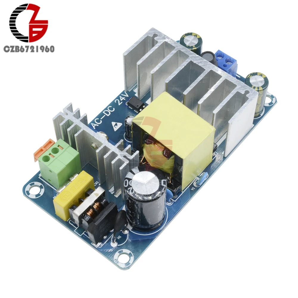 

100W 4A-6A Stable High Power Switching Power Supply Board AC 110V 220V to DC 24V Power Transformer Step Down Voltage Regulator