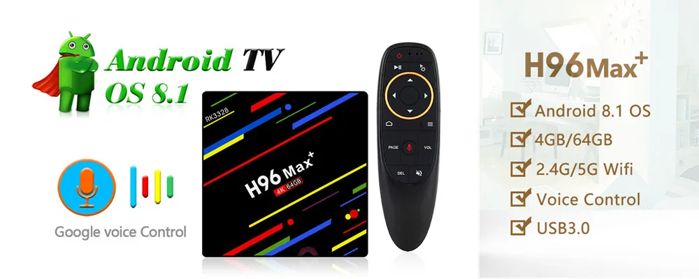 T95 Q плюс Smart Android 9,0 ТВ Box Allwinner H6 4 ГБ 32 ГБ, 64 ГБ и 1080 P H.265 6 K Media Player 2,4G Wi-Fi Декодер каналов кабельного телевидения PK Ми box