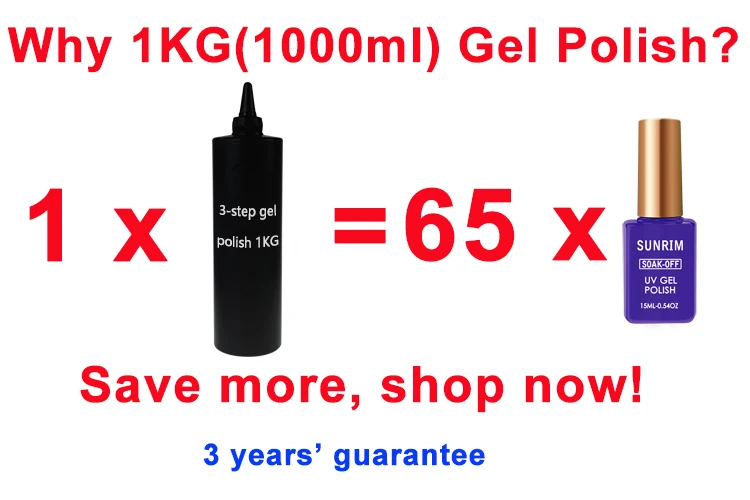 Why 1000ml=65 15ml
