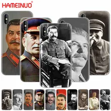 HAMEINUO русский Сталин СССР Чехол для мобильного телефона iphone X 8 7 6 4 4S 5 5S SE 5c 6s plus