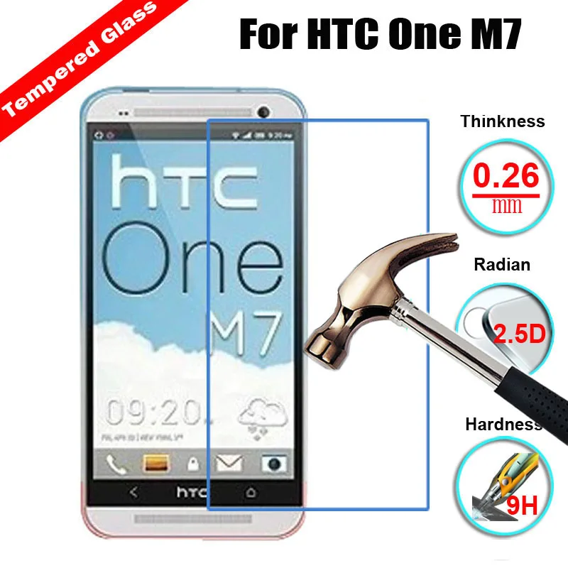 Защита экрана 9H 2.5D из закаленного стекла для htc One M9 Mini 2 M8 Mini M7 M10 E9 E9+ E8 M9+ PLUS X9 A9, защитный чехол, защитная пленка