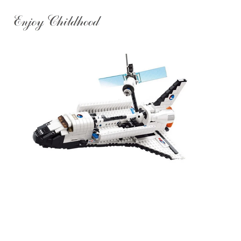 

83004 Space Series Space Shuttle 630PCs Building Block Boys Bricks Toy Christmas Gift Jouet Enfant LeiNGly Educational Toys