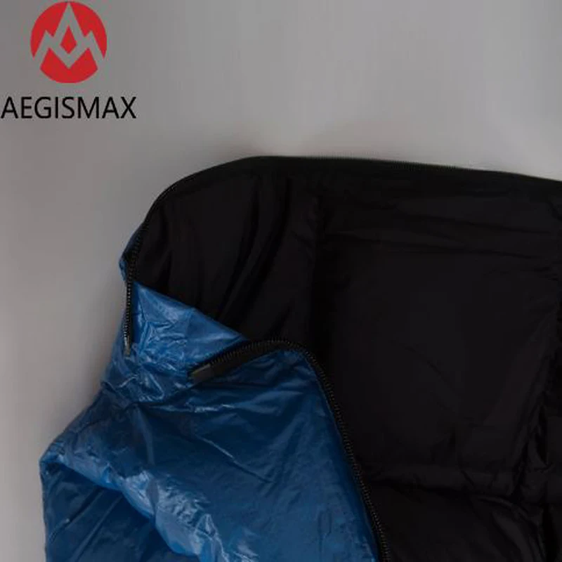 Спальный мешок AEGISMAX серии SP ульсветильник на 90% белом утином пуху уличный рюкзак
