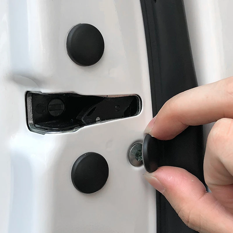 

12PCS Door Lock Screw Protector Cover For Hyundai ix35 iX45 iX25 i20 i30 Sonata,Verna,Solaris Accessories