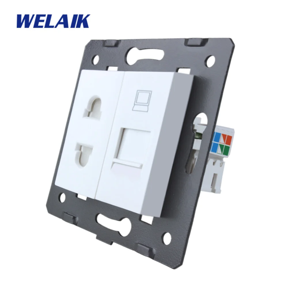 Aliexpress.com : Buy WELAIK EU Standard 2 hole multi