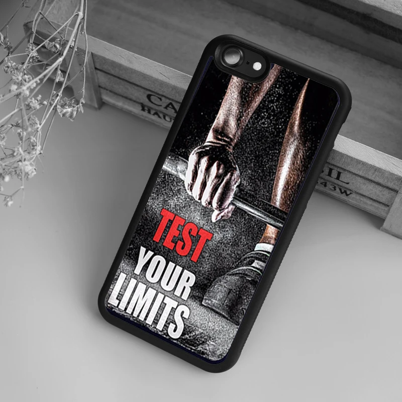 

MaiYaCa Training Workout Gym Crossfit Quote Phone Case Cover For iPhone 5 6s 7 8 plus 11 pro X XR XS max Samsung S6 S7 S8 S9 S10