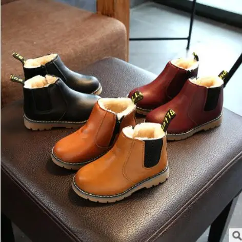 

winter child shoes casual baby cotton boots kids non-slip keep warm martin snow boots boys girls sneakers baby sport shoes
