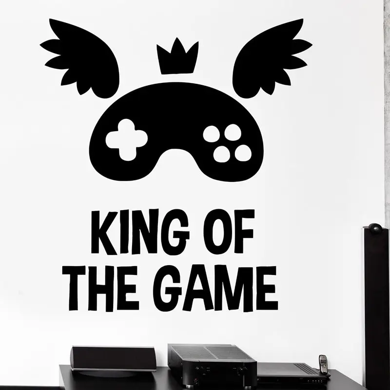 Video Game Sticker Play Decal Gaming Posters Gamer Vinyl Wall Decals