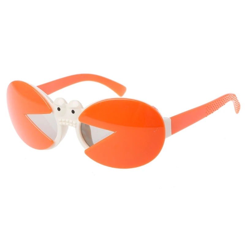

OOTDTY Kids Crab Frame Passive Polarized Stereo 3D Glasses For RealD 3D Cinema Television
