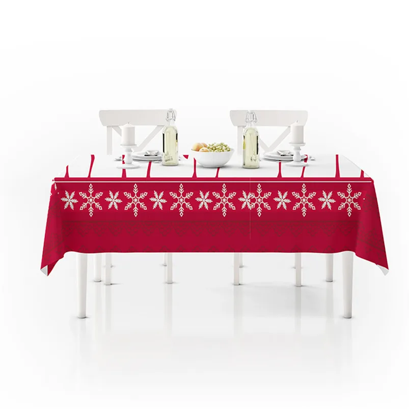 Tablecloth for Table christmas tablecloth cover New Year Dining Table Decorations For Home decoracao para casa #4n13 (4)