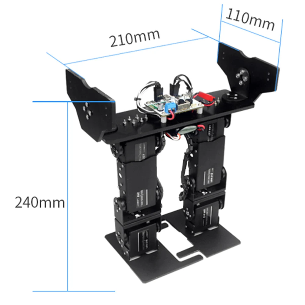 LOBOT LS-6B DIY 6DOF умный радиоуправляемый робот, ходячая гонка, набор робота-куверса, Детские Подарочные игрушки