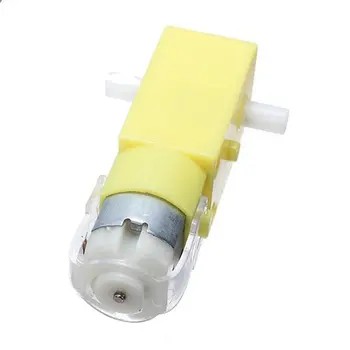 

DC 3V - 6V Dual Axis Gear Motor TT Motor For Arduino Smart Chassis Car Durable Electrical Equipments