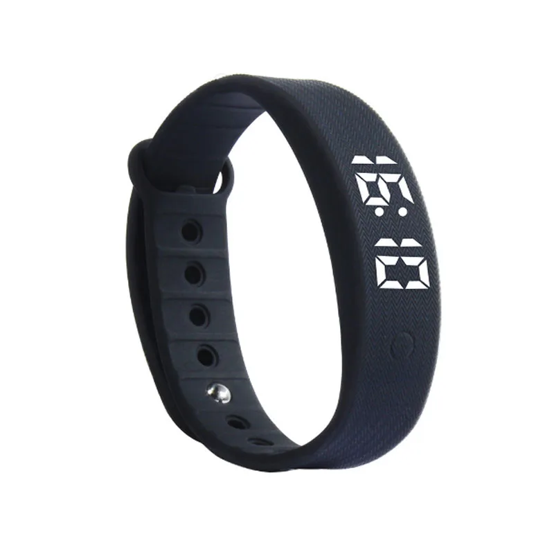 

W5S Smart Bracelet LED Watch Sleeping Pedometer Vibration Alarm Clock W5S Sports Smartbracelet wristband For Student