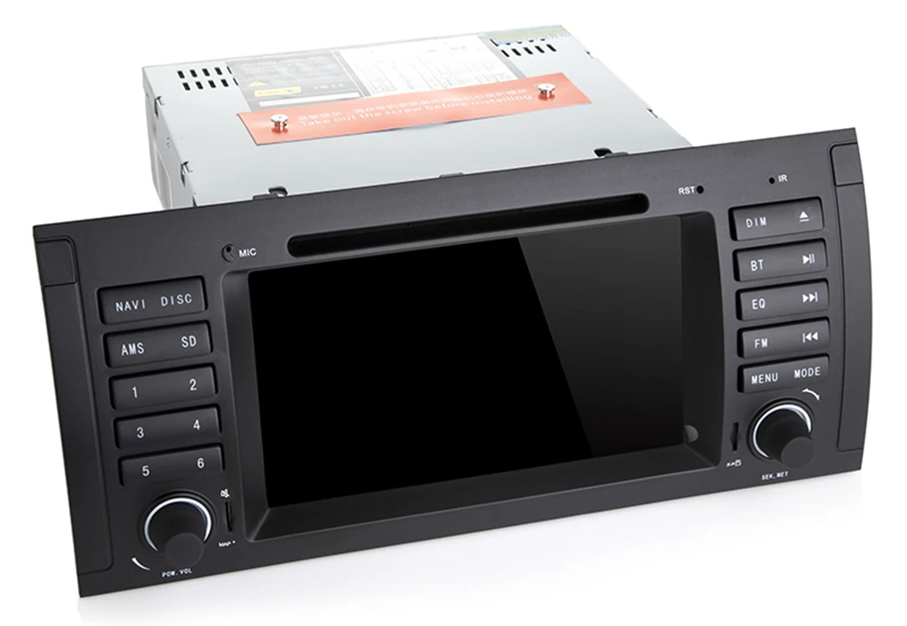 Top Android 8.0 Octa Core GPS Navigation 7" Car DVD Player for BMW E39 5 Series/M5/E38/E53 with BT/RDS/Radio/SWC/USB/SD/3G/WIFI 16