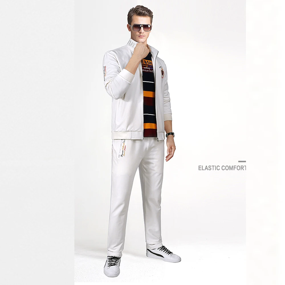 

Men Tracksuit Winter Best Quality original brand Sportwear Sets Men Jogging Suits 2pieces loos Keep Mes Winter style M TO 3XL