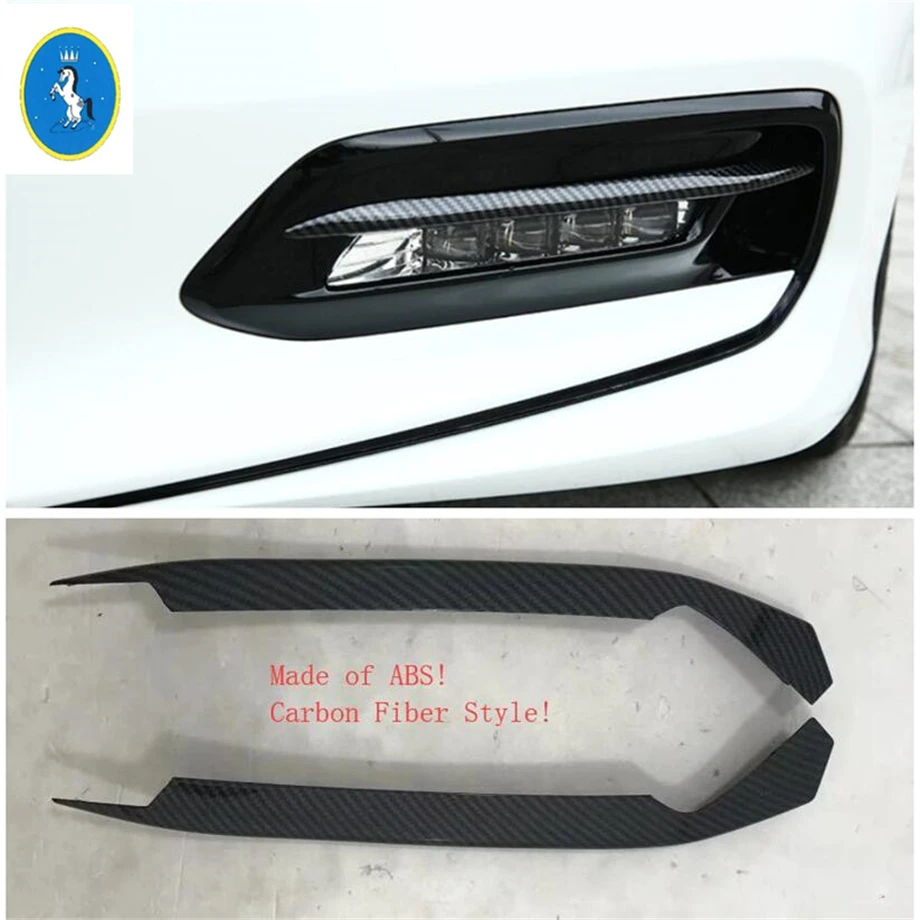 

Front Fog Lights Foglights Lamps Eyelid Eyebrow Cover Trim Fit For Honda Accord 10th 2018 - 2022 Car Exterior Accessories Parts