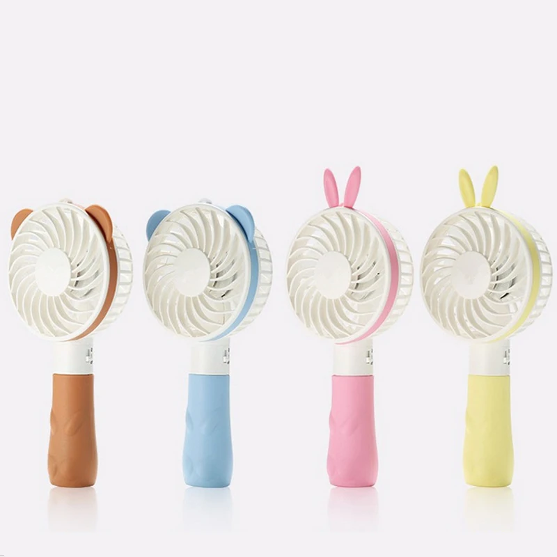 

Mini Fan Portable Hand Held Desk Humidification Mini Cartoon Fan Compact And Lovely Delicate and Durable 1 PCS Mini Hand Fan