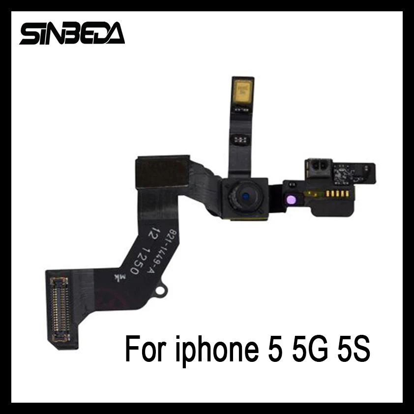 Передняя камера Sinbeda с датчиком движения гибкий кабель для iphone 5 5G 5S 5C|flex cable|camera flex