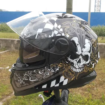 

The new 2017 double lens helmet Motorcycle helmets full face helmet