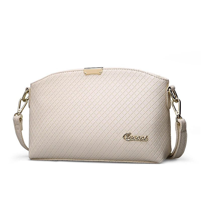 Simple Classy Plaid Ladies Small Shoulder Bag Women Korean Style All match Messenger Bag Fashion Casual