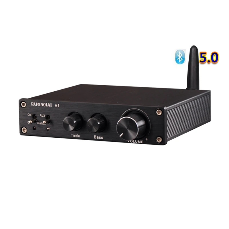 

QCC3003 Bluetooth 5.0 Receiver TPA3116D2 Stereo Digital Amplifiers Board 100W+100W For 4-8ohm Speaker DC 19V With Antenna