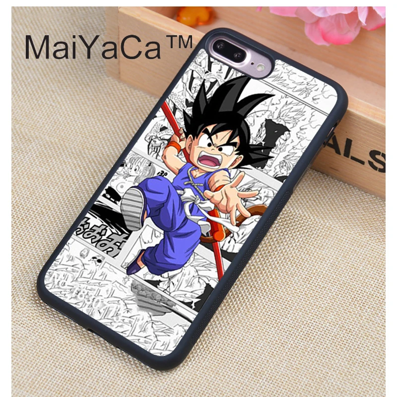 58_L1565_dragon ball kid goku Pattern hard transparent clear Cover Case for iPhone 4 4s 5 5s