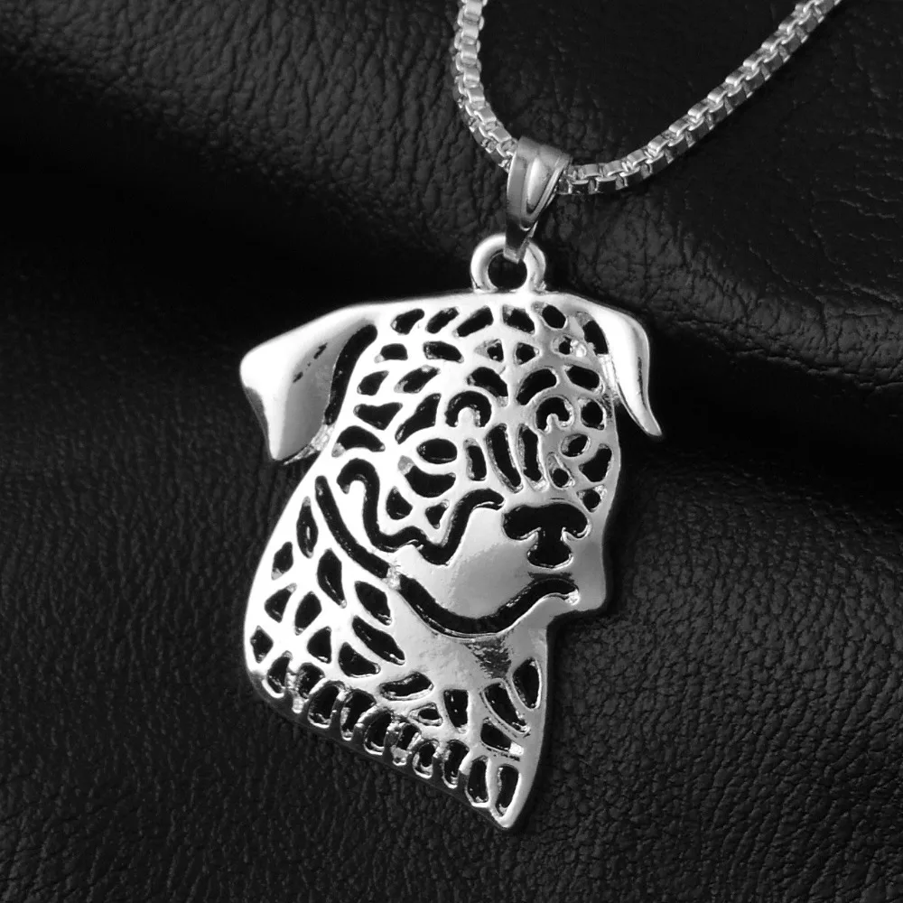 85-22x27mm,Rottweiler pendant Necklace