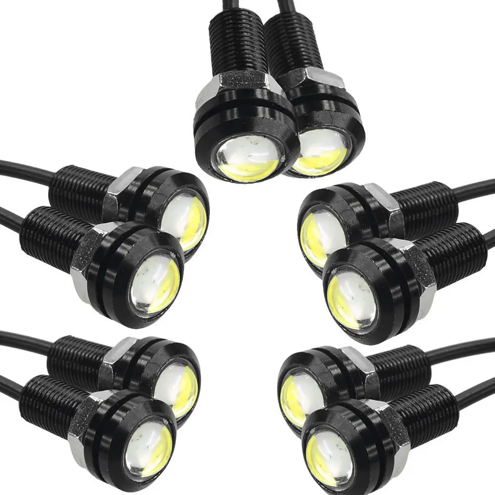 Ee Support 10pcs 10w Led Car Drl Eagle Eye Light Auto
