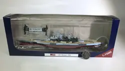 AMER 1/1000 масштаб военная модель игрушки USS Missouri 1944 линкор литой металлический военный корабль модель игрушки для коллекции, подарок, дети