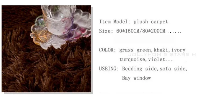 12 цветов сплошной цвет ковер с рисунком "закат" коврик длинные волосы лохматый мягкий ковер для спальни гостиной Противоскользящий детский коврик(1 шт