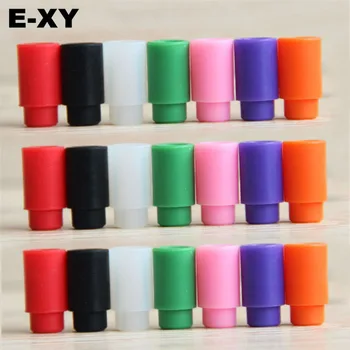 

E-XY 20pcs 510 silicone disposable drip tips Test Drip Tips Mouthpiece Individually Package 7 colors for optional