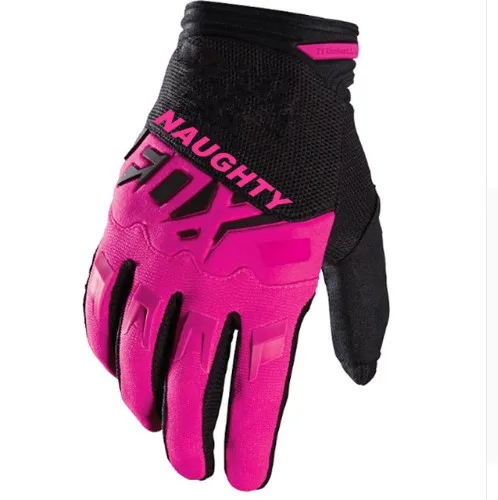 

NAUGHTY FOX Motorcycle MX Pink Race Gloves Motorbike Mountain Riding Cycling Sports DIRTPAW Gloves