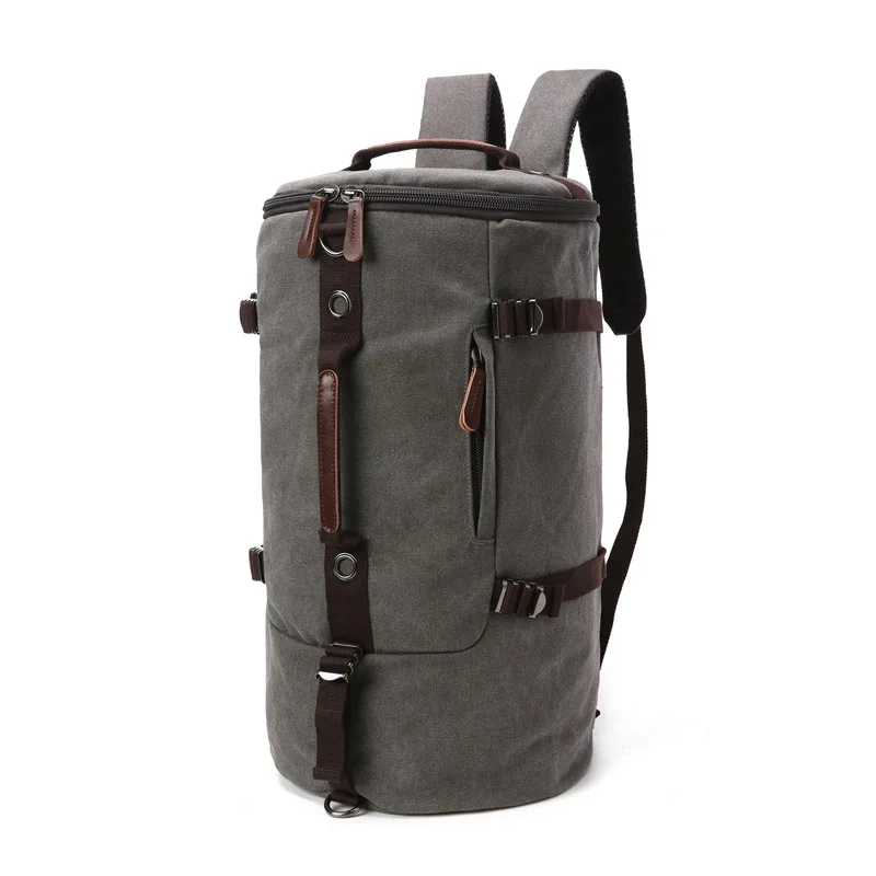 Холст для мужчин Дорожная сумка Carry On багажные сумки повседневное дорожная большая ёмкость ведро сумки на плечо мужской