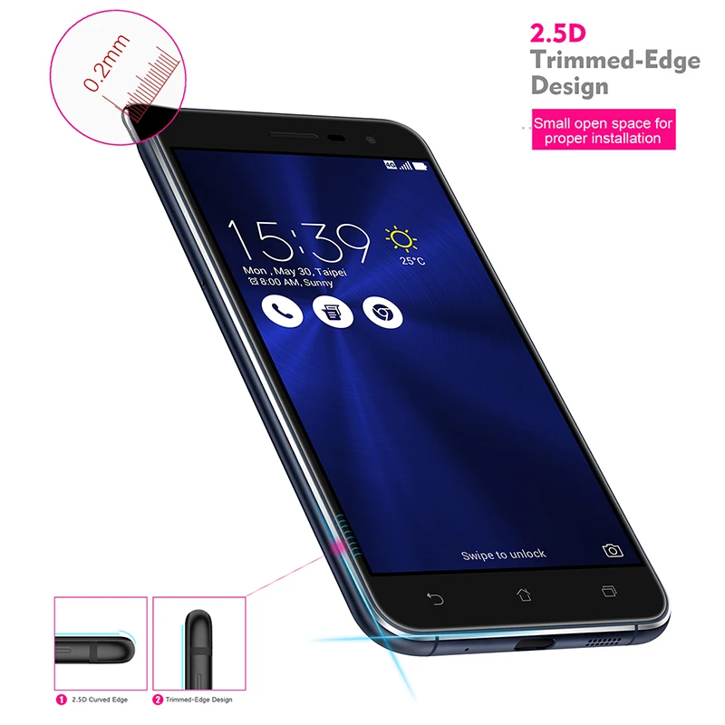 GerTong полное покрытие закаленное Стекло для Asus Zenfone 3 Max ZC520TL ZC553KL лазерный ZC551KL ZB501KL ZE553KL 4 ZE554KL ZC554KL ZC520KL