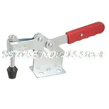 U Образный Бар Фланец База Красный Ручка Горизонтальное Зажимное 400 Кг 882 Фунтов 200 Вт